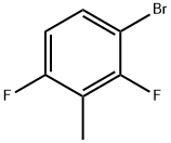 1-BROMO-2,4-DIFLUORO-3-METHYLBENZENE Structural