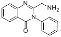 2-AMINOMETHYL-3-PHENYL-3 H-QUINAZOLIN-4-ONE Structural