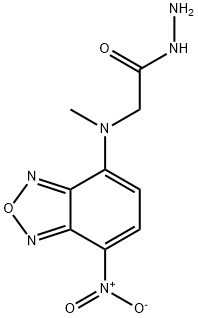 DBD-CO-Hz,  N-(7-Nitro-4-benzofurazanyl]sarcosinehydrazide,  4-(N-Hydrazinocarbonylmethyl-N-methylamino)-7-nitro-benzofurazan