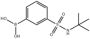 3-(TERT-BUTYLAMINOSULPHONYL)BENZENEBORONIC ACID Structural