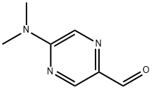 Pyrazinecarboxaldehyde, 5-(dimethylamino)- (9CI) Structural