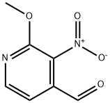 2-METHOXY-3-NITROPYRIDINE-4-CARBOXALDEHYDE Structural