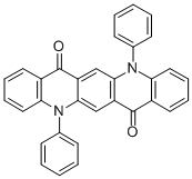 N,N-DIPHENYLQUINACRIDONE Structural