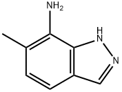 1H-Indazol-7-amine, 6-methyl- (9CI) Structural