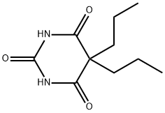 5,5-DI-N-PROPYLBARBITURIC ACID Structural