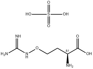 L-Canavanine sulfate Structural