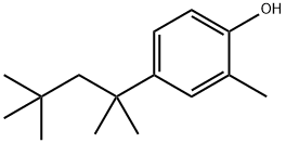 2-METHYL-4-TERT-OCTYLPHENOL Structural