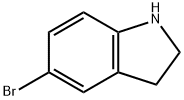 5-BROMOINDOLINE Structural