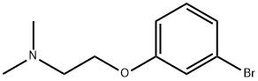 3-(2-DIMETHYLAMINOETHOXY)-BROMOBENZENE Structural