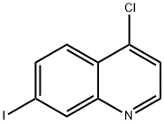 7-IODO-4-CHLOROQUINOLINE Structural