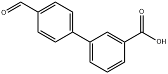 4'-FORMYL-BIPHENYL-3-CARBOXYLIC ACID Structural