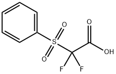 BENZENESULFONYL-DIFLUORO-ACETIC ACID Structural
