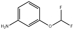 3-(Difluoromethoxy)aniline Structural