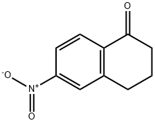 6-Nitro-1-tetralone Structural