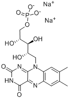 Riboflavin 5'-(dihydrogen phosphate), sodium salt 