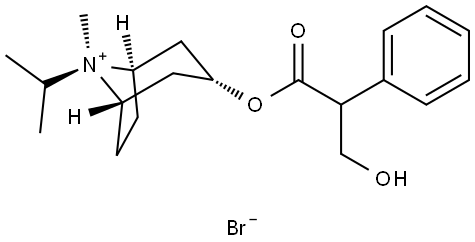 Ipratropium bromide Structural