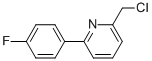 2-(CHLOROMETHYL)-6-(4-FLUOROPHENYL)PYRIDINE