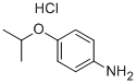 4-ISOPROPOXY-PHENYLAMINE HYDROCHLORIDE Structural