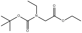 TERT-BUTYL (ETHOXYCARBONYL)METHYLETHYLCARBAMATE Structural