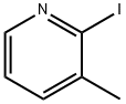 2-Iodo-3-methylpyridine Structural