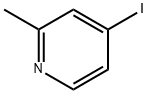 4-Iodo-2-methylpyridine Structural