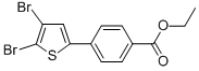 ETHYL 4-(4,5-DIBROMOTHIOPHEN-2-YL)BENZOATE