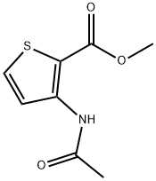 METHYL 3-(ACETYLAMINO)-2-THIOPHENECARBOXYLATE Structural