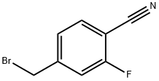 4-(BROMOMETHYL)-2-FLUOROBENZONITRILE Structural