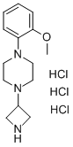 3-[4-(2-Methoxyphenyl)piperazinyl]azetidine trihydrochloride Structural