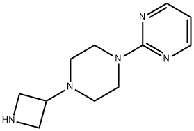 2-[4-(3-AZETIDINYL)-1-PIPERAZINYL]-PYRIMIDINE