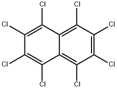 Octachloronaphthalene Structural