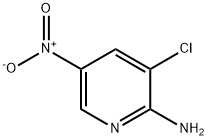 2-AMINO-3-CHLORO-5-NITROPYRIDINE Structural Picture