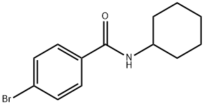 4-Bromo-N-cyclohexylbenzamide Structural