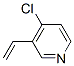 Pyridine, 4-chloro-3-ethenyl- (9CI) Structural Picture