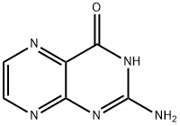 2-Amino-4-hydroxy-1H-pteridine Structural