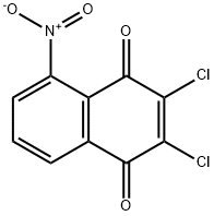 2,3-DICHLORO-5-NITRO-1,4-NAPHTHOQUINONE,2,3-DICHLORO-5-NITRO-1,4-NAPHTHOQUINONE 97+%