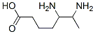 Heptanoic  acid,  5,6-diamino- Structural