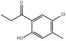 5'-CHLORO-2'-HYDROXY-4'-METHYLPROPIOPHENONE Structural