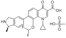 GARENOXACIN MESYLATE Structural