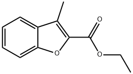 3-METHYLBENZOFURAN-2-CARBOXYLIC ACID ETHYL ESTER Structural