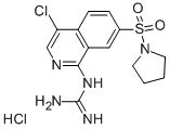 1-(4-CHLORO-7-(PYRROLIDIN-1-YLSULFONYL)ISOQUINOLIN-1-YL)GUANIDINE HYDROCHLORIDE