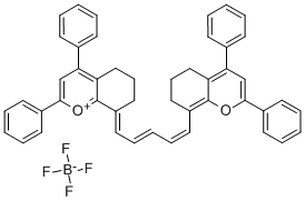 8-(5-(6,7-DIHYDRO-2,4-DIPHENYL-5H-1-BENZOPYRAN-8-YL)-2,4-PENTADIENYLIDENE)-5,6,7,8-TETRAHYDRO- 2,4-DIPHENYL-1-BENZOPYRYLIUM TETRAFLUOROBORATE