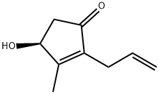 (4S)-HYDROXY-3-METHYL-2-(2-PROPENYL)-2-CYCLOPENTENE-1-ONE Structural