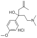 alpha-(2-(Dimethylamino)ethyl)-p-methoxy-alpha-(2-methylallyl)benzyl a lcohol hydrochloride