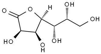 D-glycero-L-manno-heptono-gamma-lactone  Structural