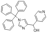 PYRIDIN-4-YL(1-TRITYL-1H-IMIDAZOL-4-YL)METHANOL Structural