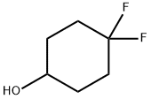 4,4-Difluorocyclohexanol Structural