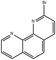 2-Bromo-1,10-phenanthroline Structural