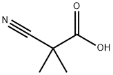 2-cyano-2-methylpropanoic acid Structural