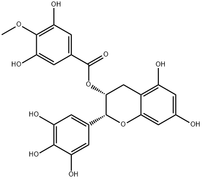 (-)-EPIGALLOCATECHIN 3-(4''-O-METHYL)GALLATE Structural